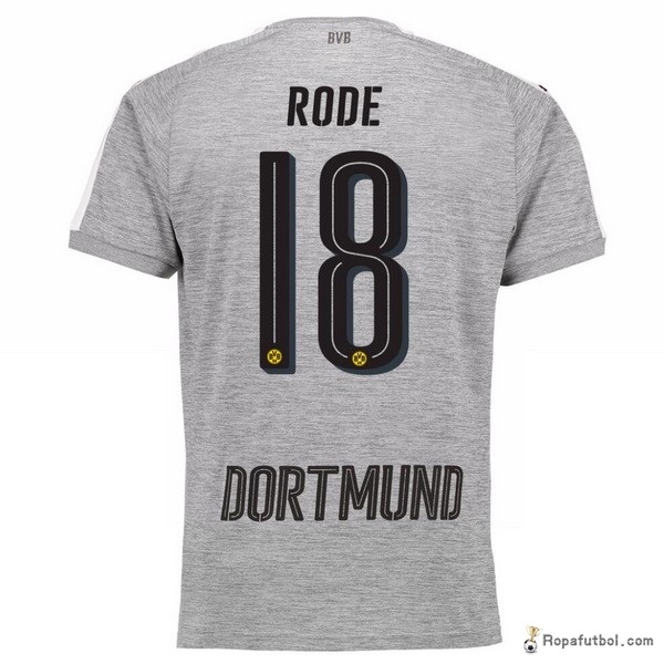 Camiseta Borussia Dortmund Replica Tercera Ropa Rode 2017/18